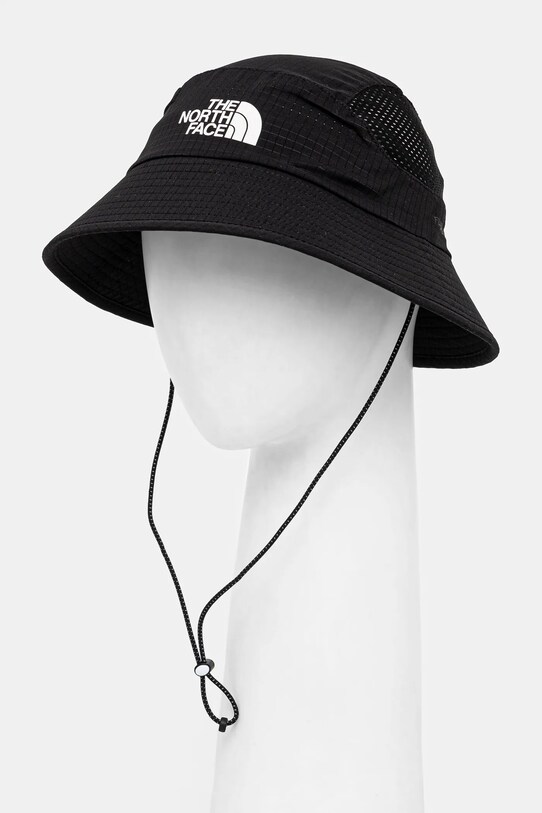 The North Face pălărie Summer Run NF0A876KJK31 negru SS25