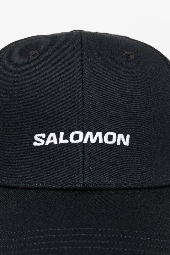 Salomon czapka z daszkiem LC2428900 czarny SS25