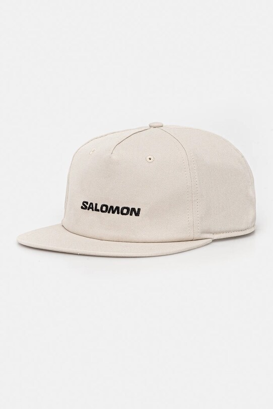 Salomon sapca bumbac bej LC2528200