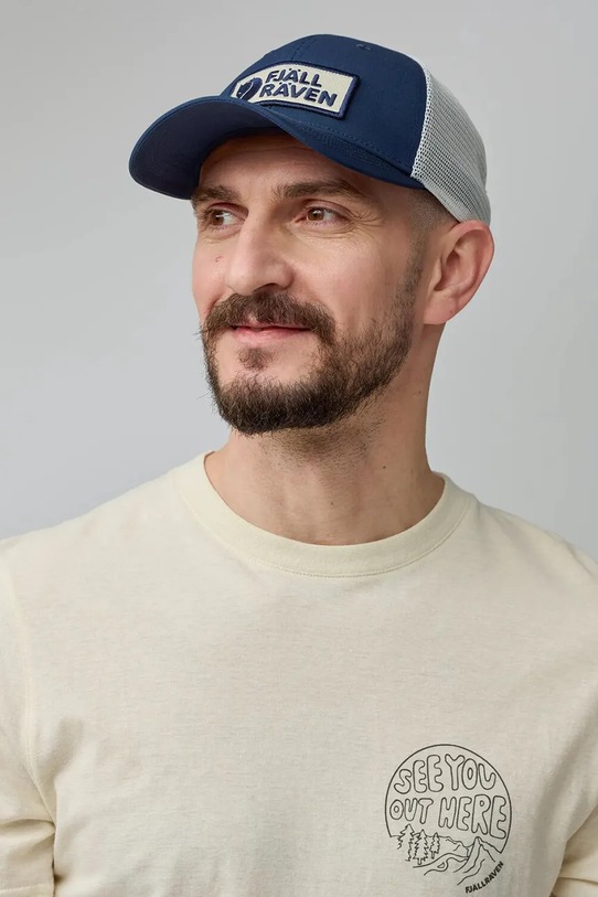 Accesorii Fjallraven sapca Langtradarkeps F13100182 bleumarin