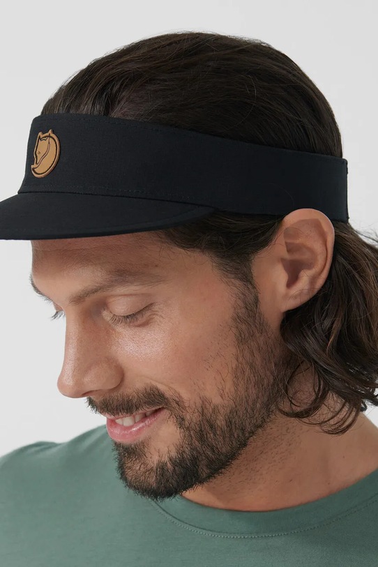 Fjallraven sapca cozoroc Abisko F77409 negru SS25