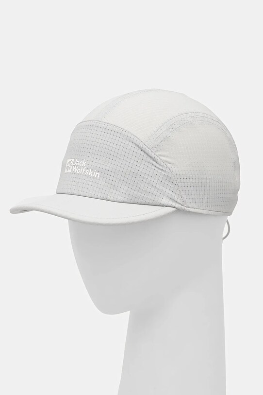 Kšiltovka Jack Wolfskin Prelight Chill jemný vzor šedá 1912001