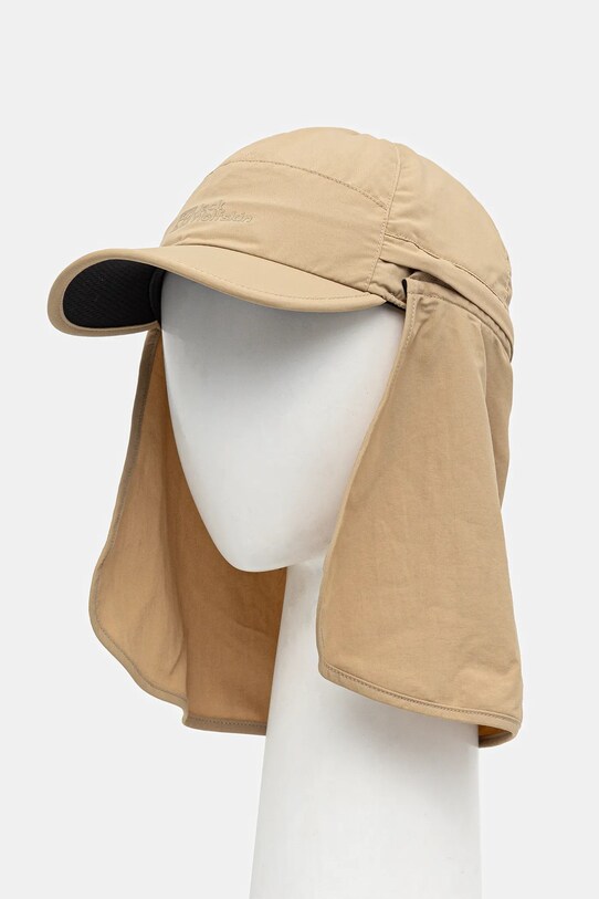 Jack Wolfskin czapka z daszkiem Canyon pozostałe zielony A63649