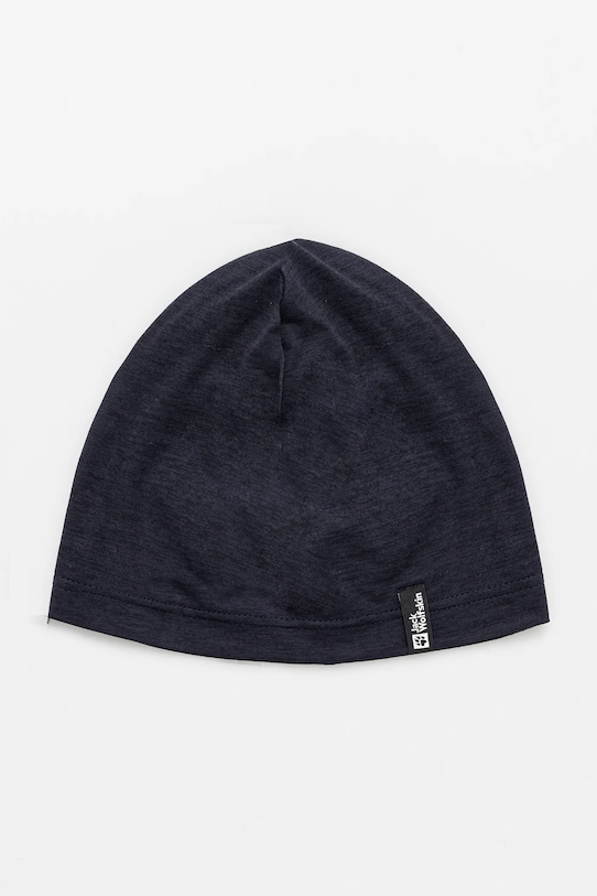 Čiapka Jack Wolfskin Travel melanž tmavomodrá 1912051