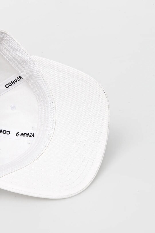Converse czapka z daszkiem bawełniana beżowy 10027420.A04