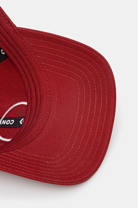 Bavlněná baseballová čepice Converse burgundské 10027421.A17