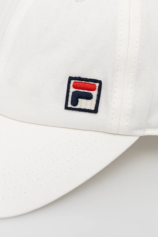 Fila șapcă de baseball din bumbac Frontera bej FCU0140