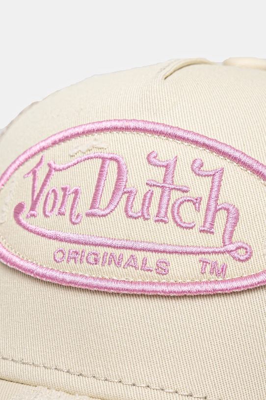 Von Dutch czapka z daszkiem 7030850 beżowy SS25