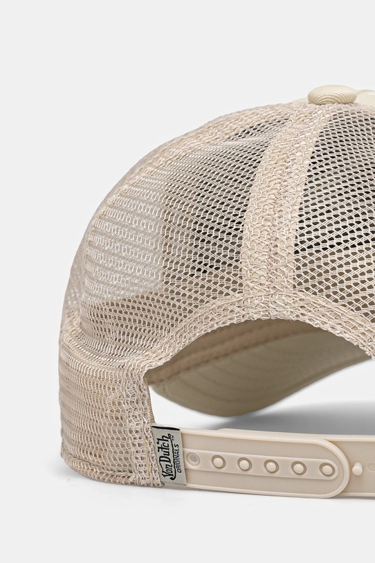 Akcesoria Von Dutch czapka z daszkiem 7030850 beżowy