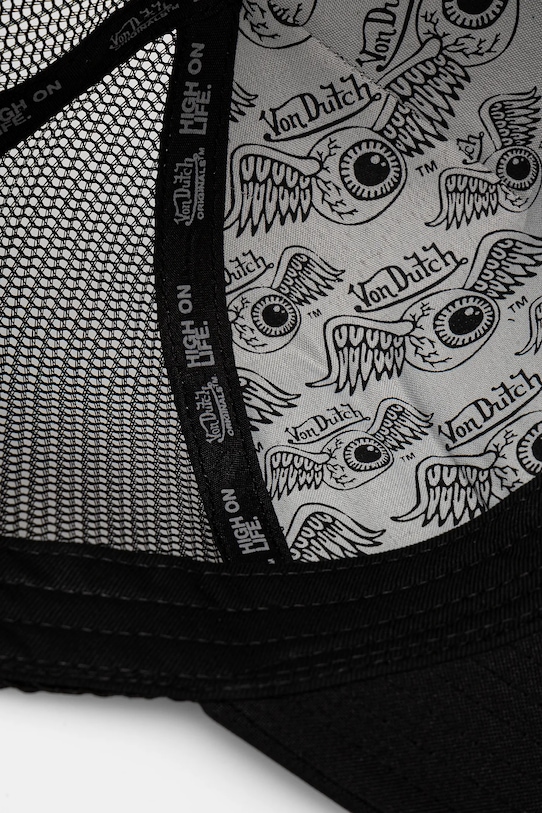 Von Dutch czapka z daszkiem czarny 7030839