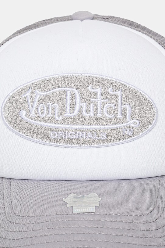 Kšiltovka Von Dutch 7030843 šedá SS25