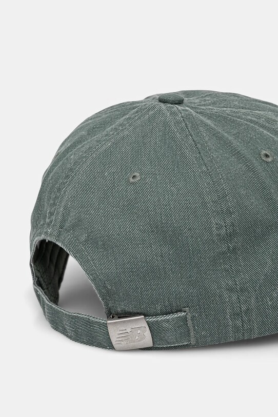 Accesorii New Balance șapcă de baseball din bumbac LAH51014DKJ verde