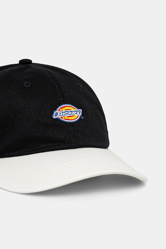 Dickies czapka z daszkiem bawełniana DK0A4Z6LBLK1 czarny SS25