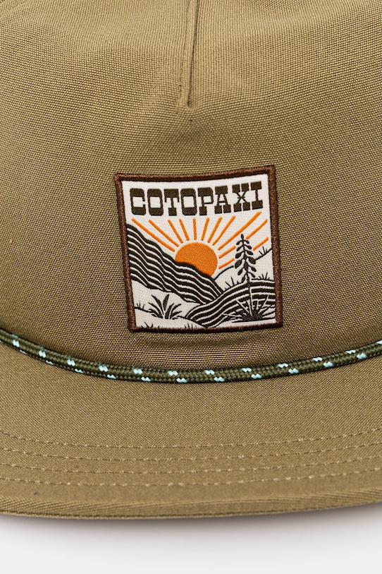 Cotopaxi berretto da baseball Western Hills S24469U856 verde SS25