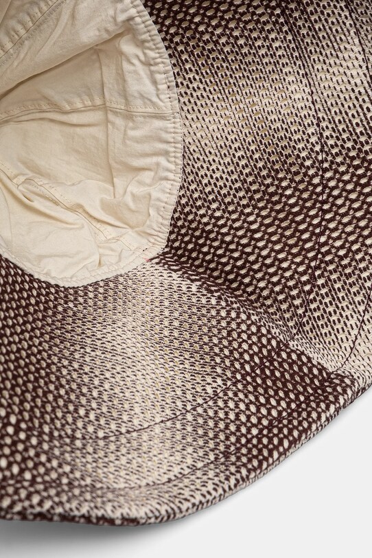 OAS berretto in cotone marrone 8503.04