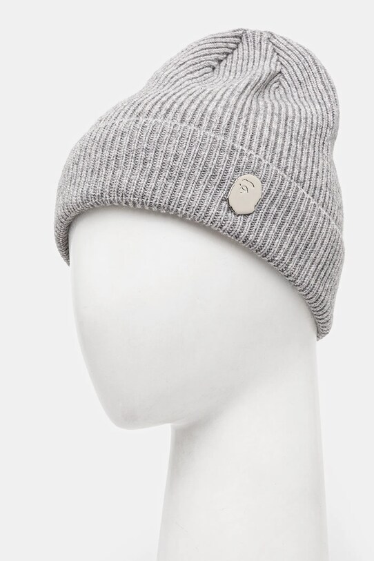 Аксесуари Вовняна шапка A Bathing Ape One Point Knit 1K80181304 сірий