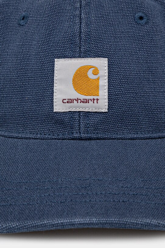 Carhartt WIP czapka z daszkiem bawełniana Icon Cap I033359.2OTXX niebieski SS25