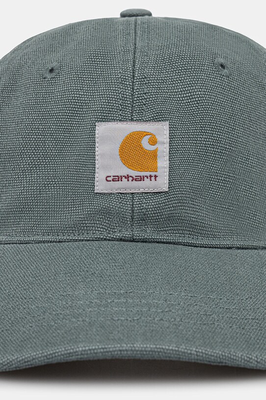 Pamučna kapa sa šiltom Carhartt WIP Icon Cap I033359.2M2XX zelena SS25