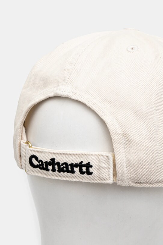 Doplnky Šiltovka Carhartt WIP Heart Metal Cap I034609.1K6XX béžová