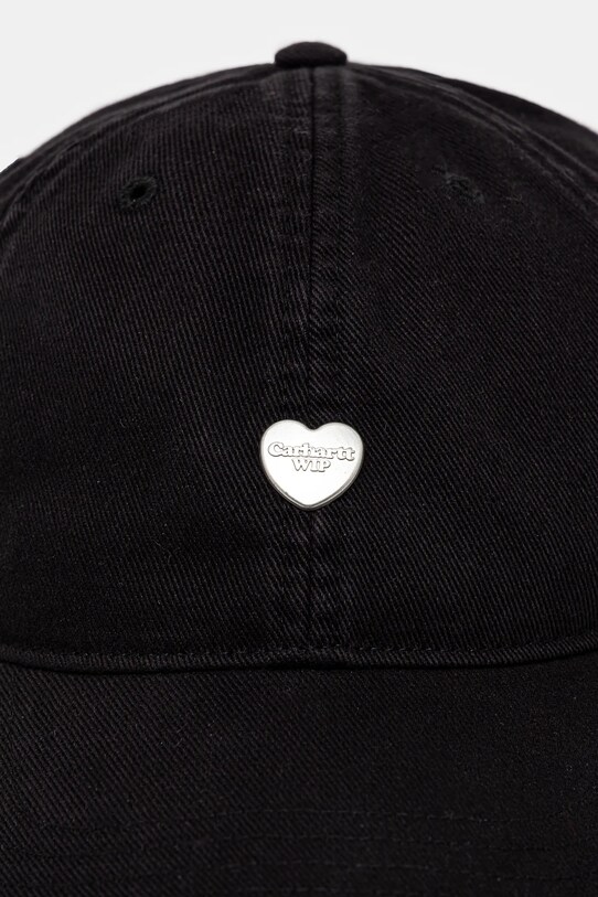 Carhartt WIP berretto da baseball Heart Metal Cap I034609.00EXX nero SS25