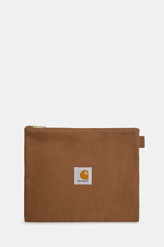 Carhartt WIP toiletry bag Canvas Pouch Set 3-pack I034758.HZXX brown SS25