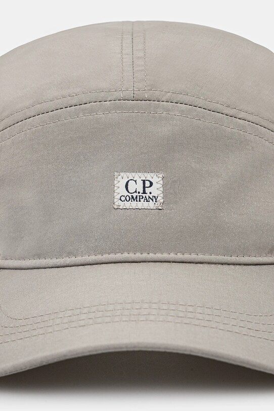 C.P. Company czapka z daszkiem 18CMAC226A005904A szary SS25
