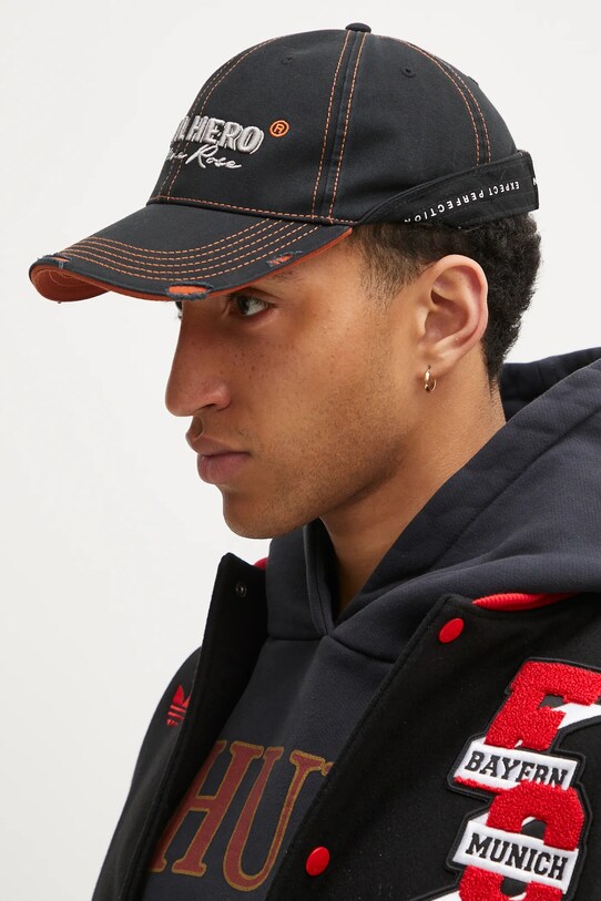 Martine Rose cotton baseball cap Roll Back 1168WP13014