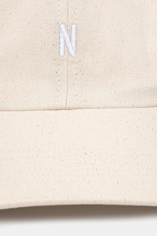 Norse Projects czapka z daszkiem bawełniana Twill Sports Cap N80.0001.0203 beżowy SS25