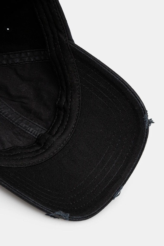 Akcesoria Daily Paper czapka z daszkiem bawełniana Dias Arch Stack Cap 2511169 czarny