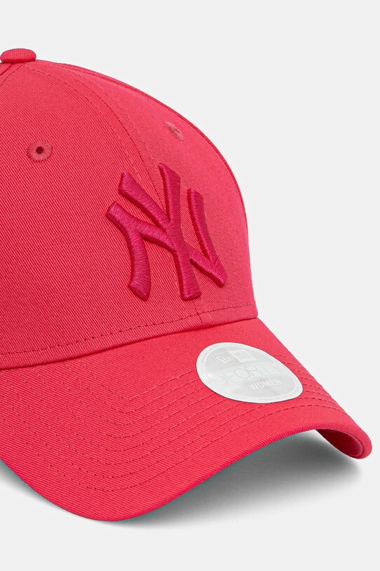 Bavlněná baseballová čepice New Era 60595168 růžová SS25