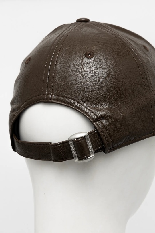 Akcesoria New Era czapka z daszkiem bawełniana 60595392 brązowy