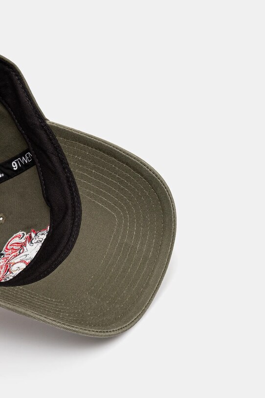 New Era berretto da baseball in cotone verde 60595265