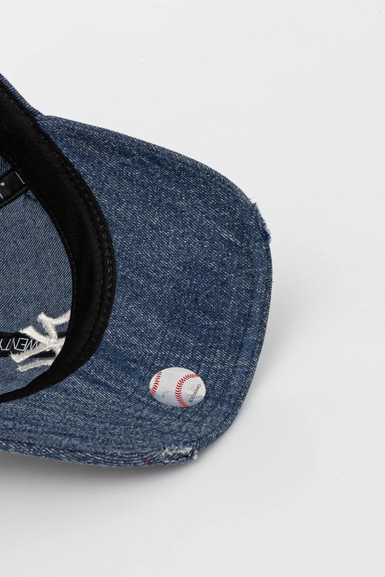 Bavlněná baseballová čepice New Era námořnická modř 60595375