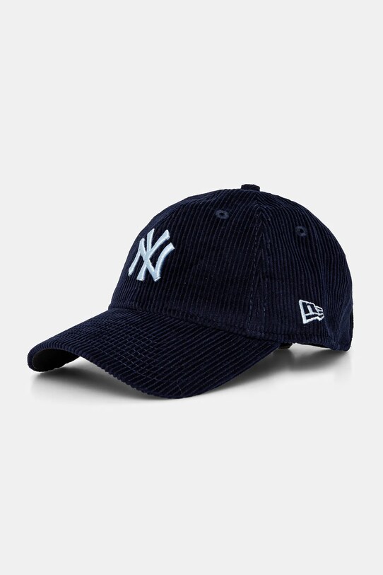 Джинсова шапка New Era памук тъмносин 60595366