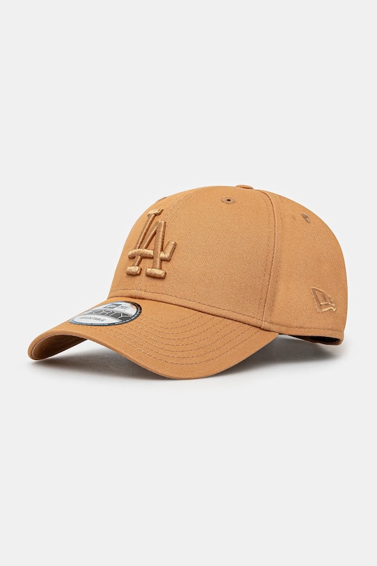 Bavlněná baseballová čepice New Era bavlna hnědá 60595155