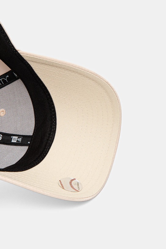New Era czapka z daszkiem beżowy 60595362