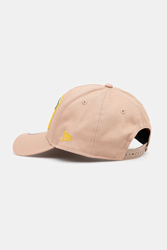Аксесоари Памучна шапка с козирка New Era 60595462 бежов
