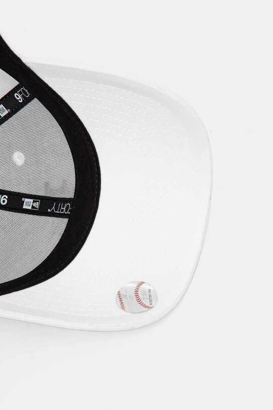 New Era berretto da baseball in cotone bianco 60595429