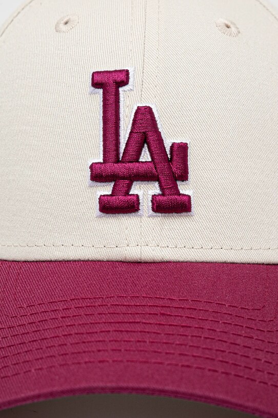 New Era șapcă de baseball din bumbac 60595243 bej SS25