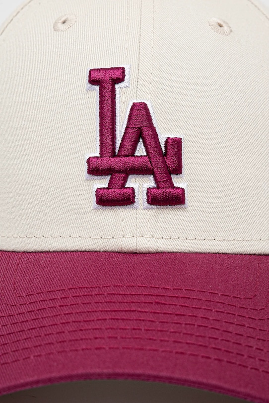 Βαμβακερό καπέλο του μπέιζμπολ New Era 60595243 μπεζ SS25