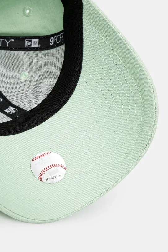 New Era șapcă de baseball din bumbac verde 60595343