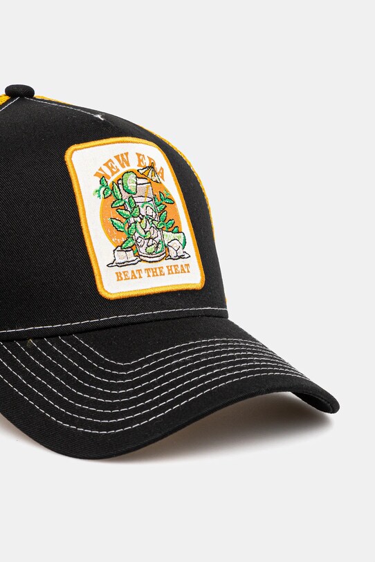 Bavlněná baseballová čepice New Era 60595301 černá SS25