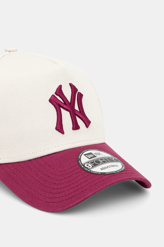 New Era șapcă de baseball din bumbac 60595241 bej SS25