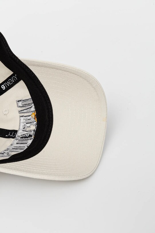 New Era șapcă de baseball din bumbac bej 60595282