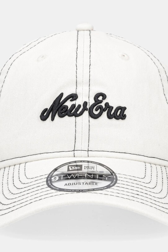 New Era șapcă de baseball din bumbac 60595290 bej SS25