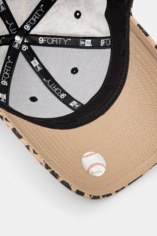 New Era șapcă de baseball din bumbac maro 60595363