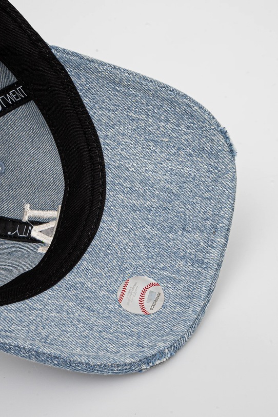 New Era cappelo con visiera jeans blu 60595376