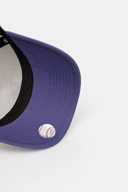 New Era șapcă de baseball din bumbac bej 60595239