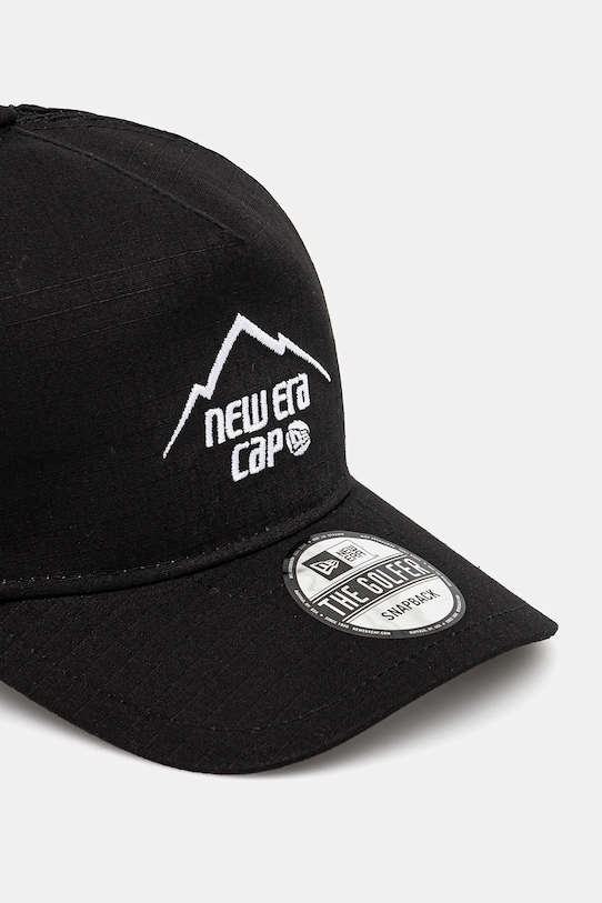 Bavlněná baseballová čepice New Era 60595145 černá SS25