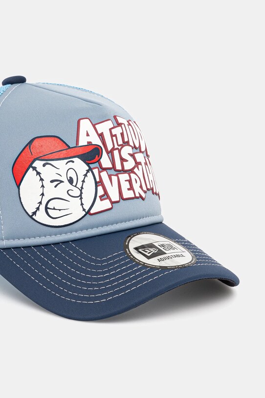 Шапка с козирка New Era 60595318 син SS25